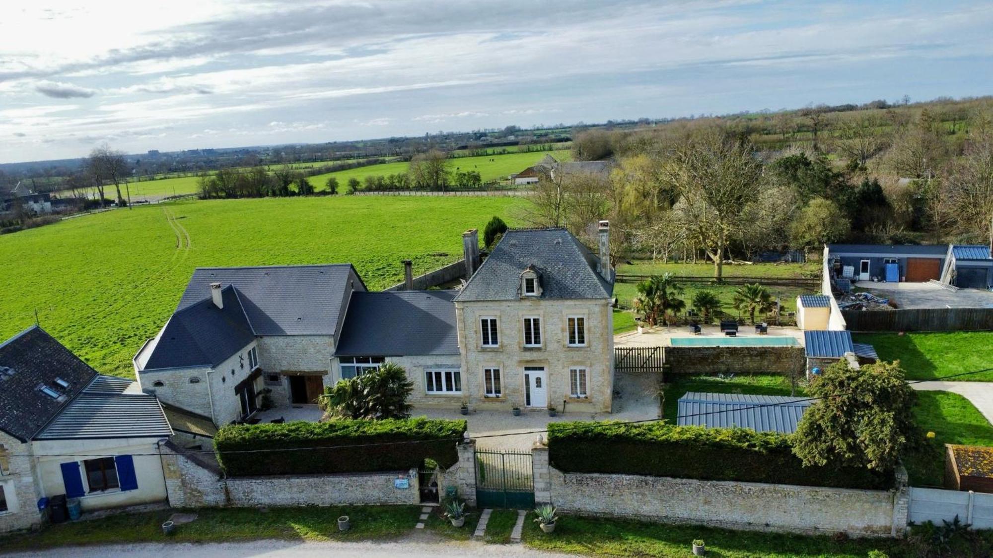Gite Isigny Omaha Saint-Germain-du-Pert Ngoại thất bức ảnh
